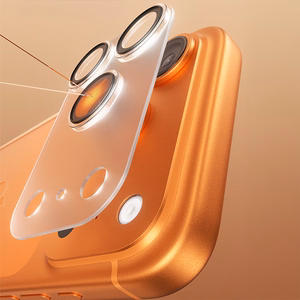 Benks Tempered glass Air Shield Matte Integrated Lens Protector (C067) for Iphone 17/16 (lens 2 pieces) transparent