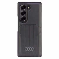 Audi Synthetic Leather MagSafe Ümbris jaoks Samsung Galaxy Z Fold 6 - must