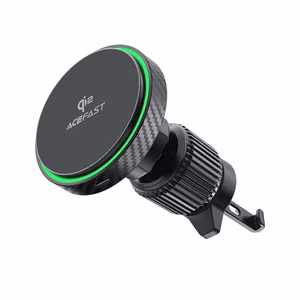 Car laadija-hoidja magnetic Acefast D33 MagSafe 15W must
