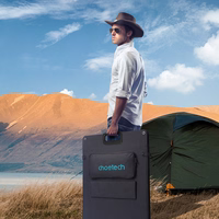 Choetech SC011 solar Laadija 200W portable solar panel - must