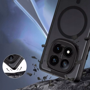 Tech-Protect MagMat MagSafe ümbris jaoks Xiaomi Redmi Note 14 Pro+ 5G - matte must