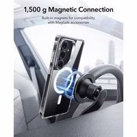 ESR Classic Hybrid Kickstand MagSafe ümbris Samsung Galaxy S26+ jaoks - Läbipaistev