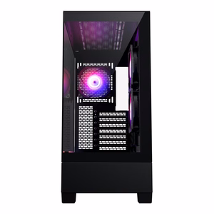 Phanteks XT VIEW Mid Tower must arvutikorpus