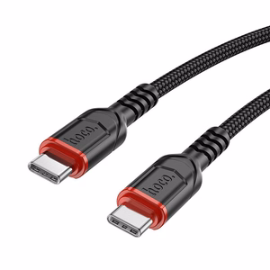 Кабель USB C to USB C Hoco 3A 60W 3 m X59 черный