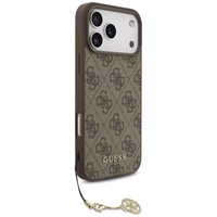 Guess 4G Charms Collection MagSafe ümbris jaoks iPhone 17 Pro Max - brown