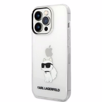 Karl Lagerfeld KLHCP14XHNCHTCT iPhone 14 Pro Max 6.7" läbipaistev hardcase Ikonik Choupette