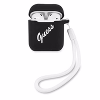 Guess GUACA2LSVSBW AirPods kate must/valge Silikoon Vintage