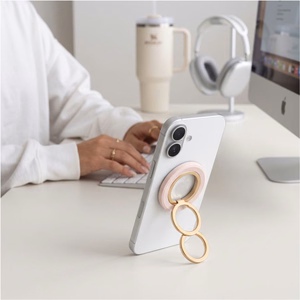Tech-Protect MMR700 Lamano MagSafe magnetiline telefonihoidja - roosakas kuldne