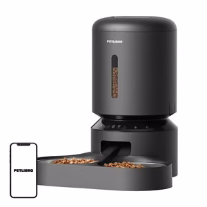 Petlibro Granary Wi-Fi lemmikloomasöötja kahe kausiga, 5 l, must
