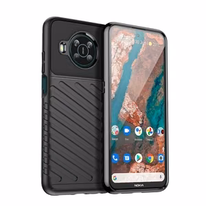 Thunder Case paindlik soomustatud kate Nokia X100 jaoks must