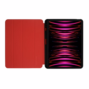 Чехол-книжка Crong FlexFolio для iPad Air 11" (2026–2024) / iPad Air 10.9" (5-го / 4-го поколения) / iPad Pro 11" (2022–2021), с держателем для Apple Pencil, красный