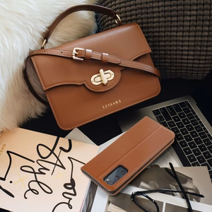 Leather ümbris SMART PRO jaoks IPHONE 17 Pro Max brown