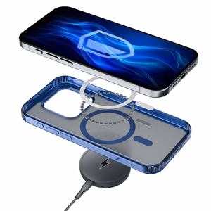 3mk Frosty MagCase sinine Ümbris jaoks Apple iPhone 15 Plus - sinine