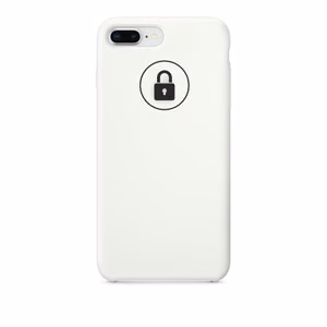Telefoniümbris „Silicone Case“ iPhone 7 Plus (8 Plus) jaoks / valge / pakendis