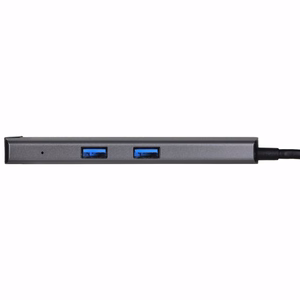 Unitek H1112F aktiivne USB-C jaotur 5 Gbps, HDMI RJ-45 PD 100W