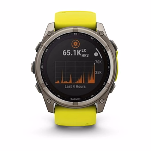 Nutikell Garmin Fenix 8 Sapphire Solar kollane