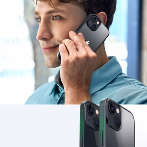 Ugreen LP633 Kickalus Protective Ümbris Hard Cover with Gel Frame and Built-in Alus jaoks iPhone 14 (90924)