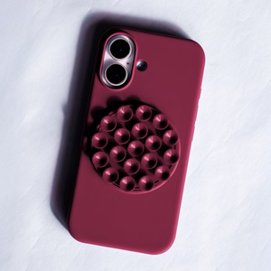 Silikoon Stick ümbris for iPhone 17 6,3" kastanpruun