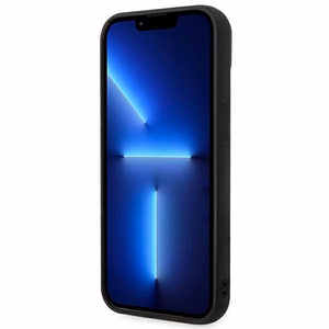 Karl Lagerfeld 3D monogrammiga ümbris iPhone 14 Plus'ile - must