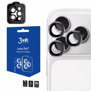 3mk Lens Protection Pro закалённое стекло для iPhone 17 Pro / 17 Pro Max - серое