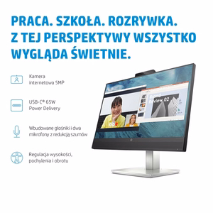 HP E24m G4 FHD USB-C konverentsmonitor