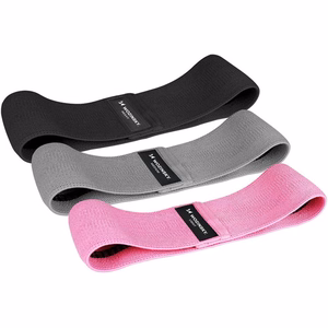 Wozinsky 3x kangast vastupanuga minikummide komplekt jooga, fitnessi ja CrossFit harjutusteks (WFB-01)