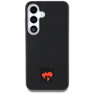 DKNY Leather Heart of NY Ümbris jaoks Samsung Galaxy S25 - Must