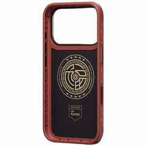 Benks ArmorGrid Edge X9 Air Navigator Kevlar-ümbris (C.K.FL.AP.RD.X070) iPhone 18 Pro Max/17 Pro Max telefonile, punane (Sawy Red)