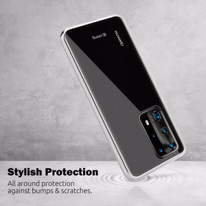 Crong Crystal Slim ümbris seadmele Huawei P40 Pro, läbipaistev