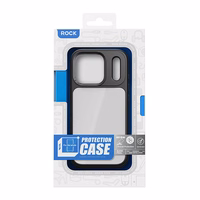 Rock Guard Lens Protection Series Ümbris for Iphone 17 läbipaistev-must