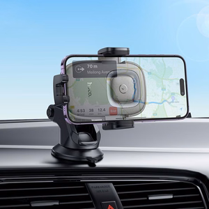 Juhtmevaba car phone hoidja Hoco 15W dashboard HW32 must