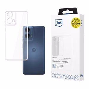 3mk Clear Ümbris jaoks Motorola Moto G24 Power - läbipaistev
