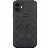 Audi Genuine Leather iPhone 12/12 Pro 6.1" must/must hardcase AU-TPUPCIP12P-Q8/D1-BK