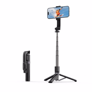 Selfipulk Orico SPV90 alumiiniumist ministatiiv Bluetooth 360 kraadi pööramine - must