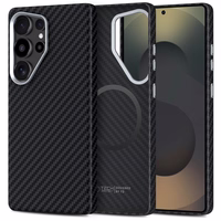 Tech-Protect Ion Carbon MagSafe Ümbris jaoks Samsung Galaxy S25 Ultra - Must