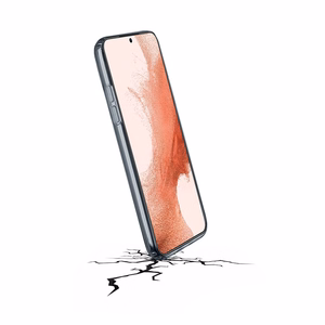 Cellularline Clear Strong ümbris seadmele Samsung Galaxy S23+, integreeritud antibakteriaalse koostisega, läbipaistev