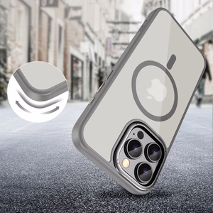 Tech-Protect MagEdge MagSafe ümbris jaoks iPhone 16 Pro Max - titanium