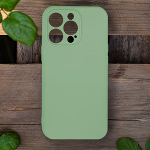 Silicon ümbris for iPhone 17 6,3" pistachio