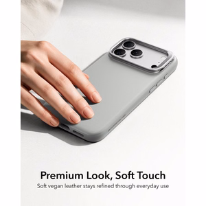 ESR Atelier ümbris seadmele iPhone 18 Pro / 17 Pro, toega, MagSafe-ühilduv – hall