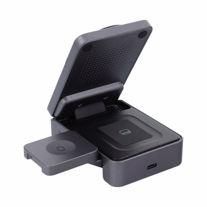 Juhtmevaba charging station Forcell 3in1 (F-05) (MagSafe) (Phone; Pods; Watch) 15W