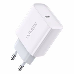 Ugreen USB laadija Power Delivery 3.0 Quick Charge 4.0+ 20W 3A valge (60450)