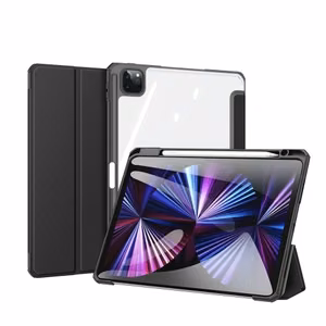 Чехол Dux Ducis Toby с откидной крышкой и подставкой для iPad Air 13" 2024 / iPad Pro 12.9" 2018-2022 - черный