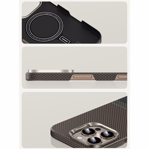 Benks Magnetic Armor Air Prestige Kevlar 600D Ümbris (G065) jaoks Iphone 16 Pro