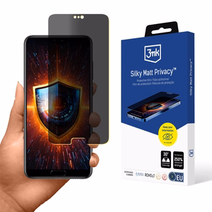 Huawei P20 Pro – 3mk Silky Matt Privacy privaatsusfilter