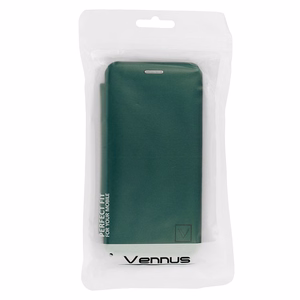 Book Vennus Elegance чехол для Iphone 12 Mini тёмно-зелёный
