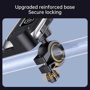 Blavec Uchwyt Rowerowy BV-02 Velo to handlebar (BV02-HSB) silver-must