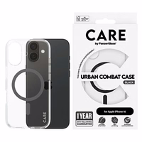 CARE by PanzerGlass Flagship Ümbris iPhone 16 6.1" must/must MagSafe 1345