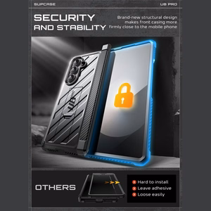 Supcase Unicorn Beetle Pro Ümbris jaoks Samsung Galaxy Z Fold 7 - Must