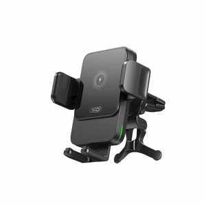 XO autohoidja WX041 traadita induktiivse laadijaga 15W must õhutusava