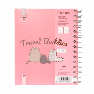 Pusheen 2019/2020 planeerija, 15,5 × 19 cm